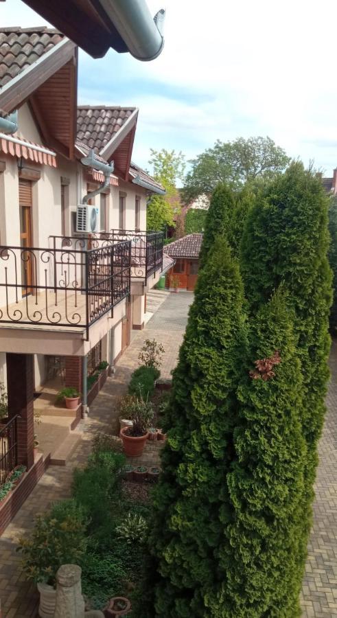 Mediterran Apartman Es Vendeghaz ไฮจ์ดุสโซบอสโล ภายนอก รูปภาพ